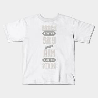 Aim for the Stars Kids T-Shirt